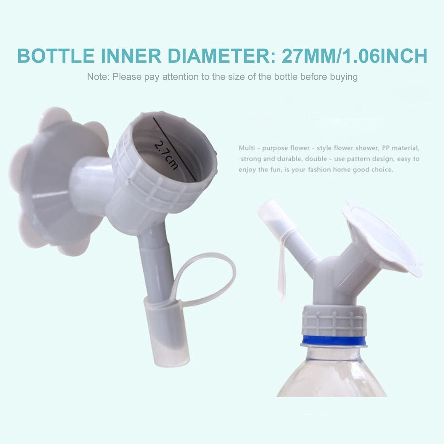 2 in 1 Bottle Cap Sprinkler